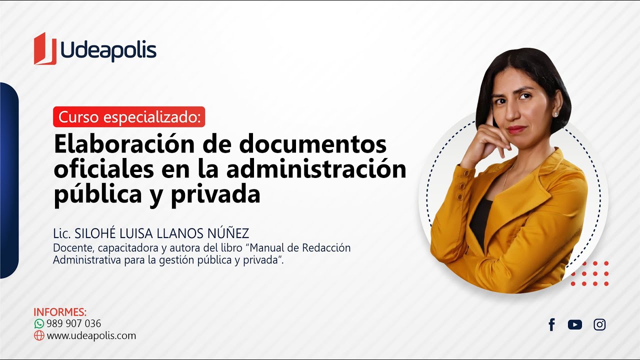 Elaboraci&oacute;n de Documentos Oficiales en la Administraci&oacute;n P&uacute;blica y Privada