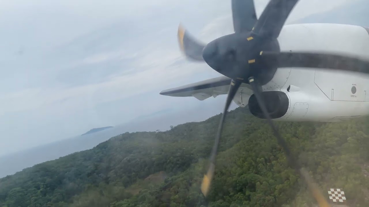 [7/9/2025] Berjaya Air - ATR 72-500 Takeoff at Pulau Redang Airport