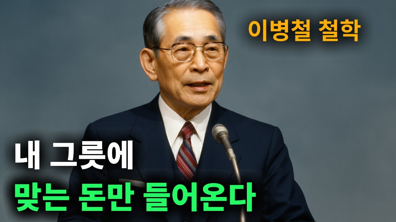 【이병철 어록】 이 법칙엔 예외가 없다ㅣ내 돈그릇을 확인하는 법 │ 책과사람│ 인생철학 │ 성공지혜