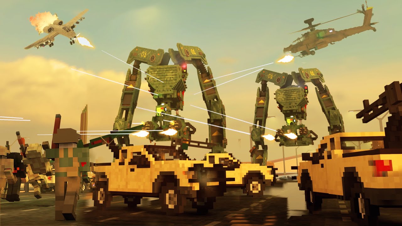Realistic Warzone/Airstrike Destruction 10 😱 Teardown