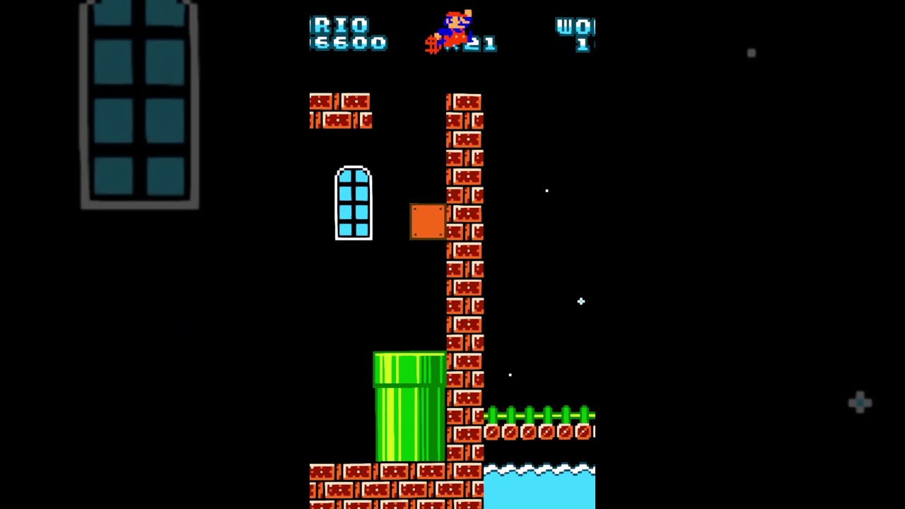 Super Mario Bros. Starlight Mario Hack (NES) #shorts