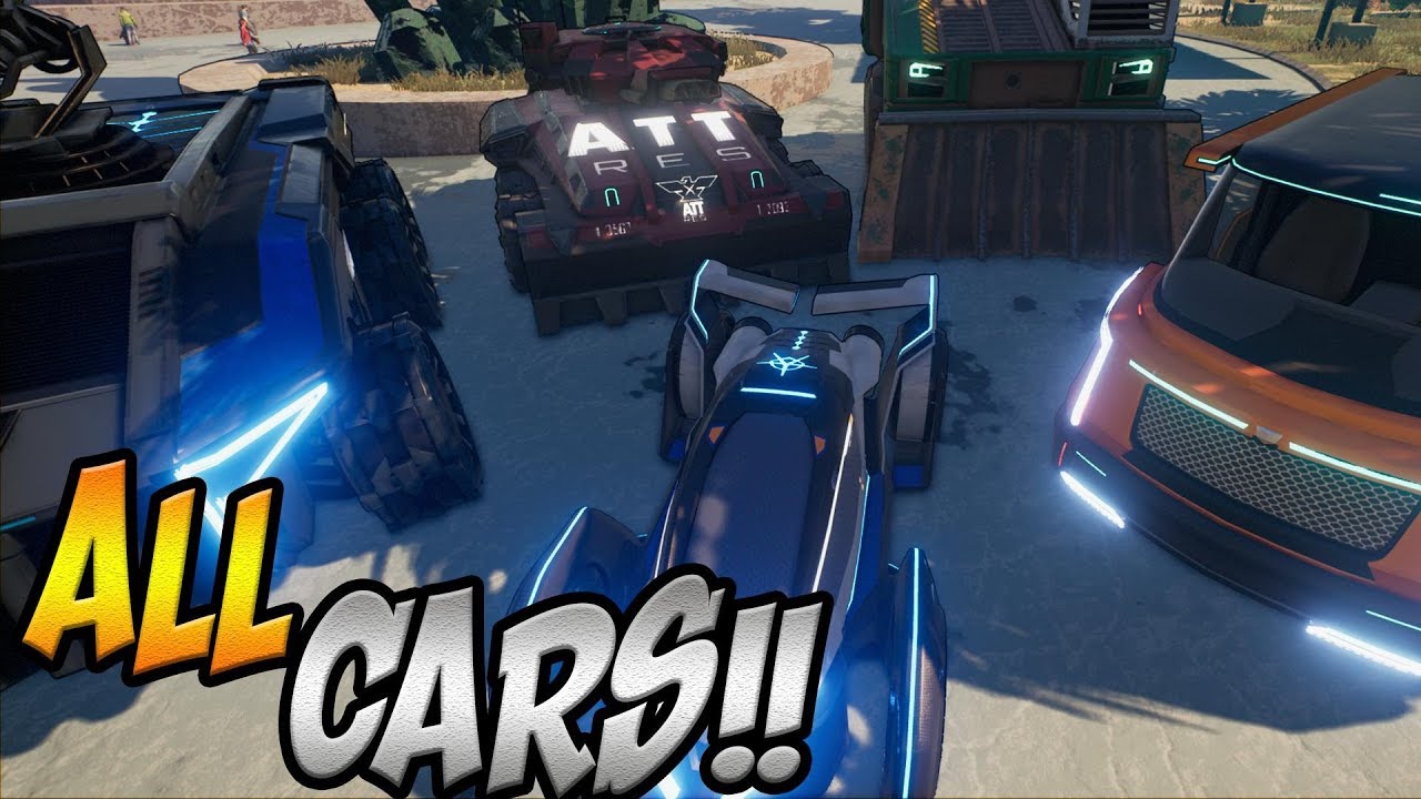 Crackdown 3 | ALL VEHICLES IN THE GAME!!