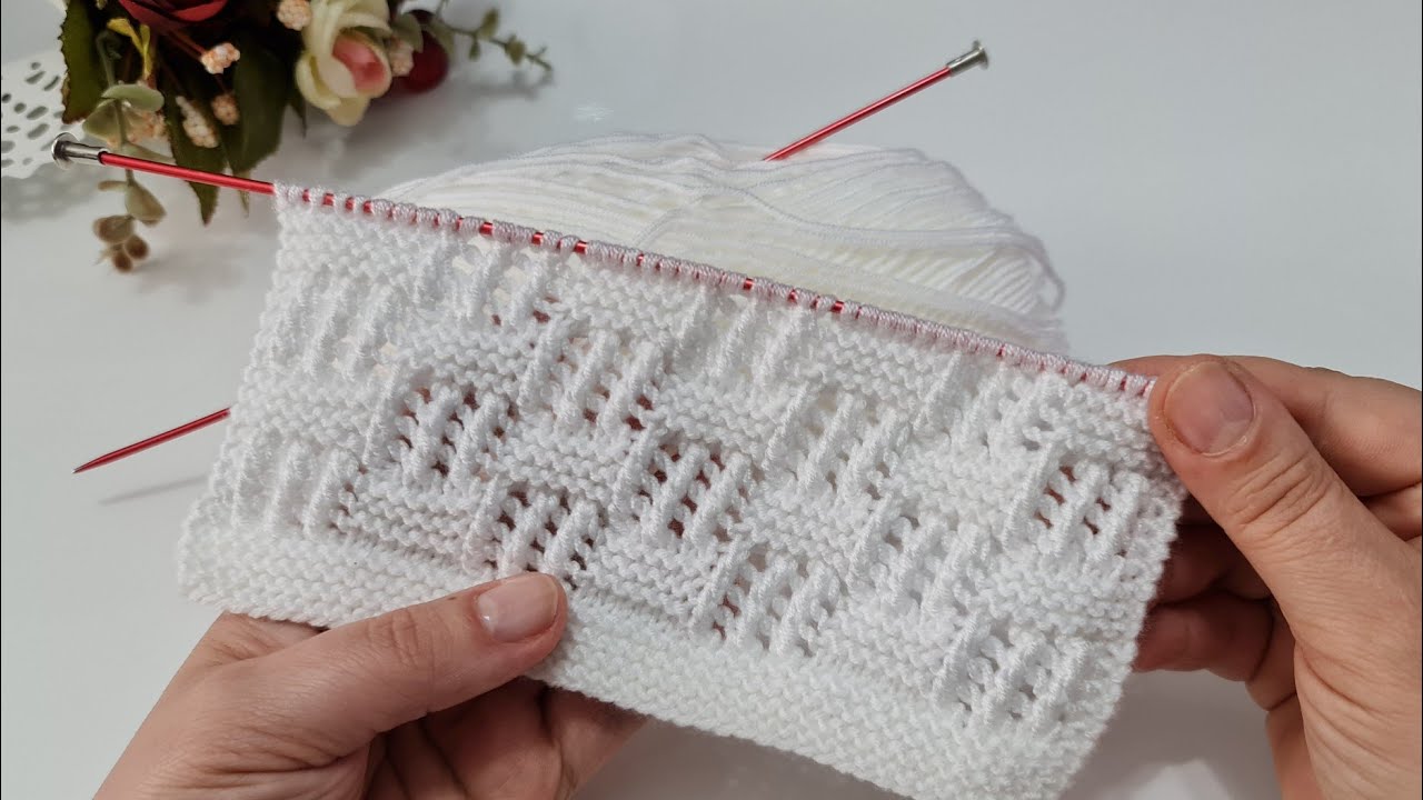 İki şiş örgü ✔️kolay yelek hırka battaniye örgü modelleri ✔️knitting crochet