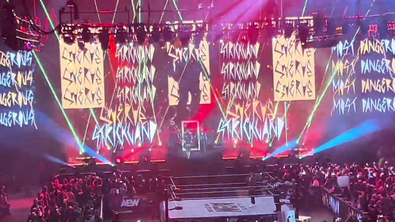 Swerve Strickland Entrance - AEW Revolution 2026