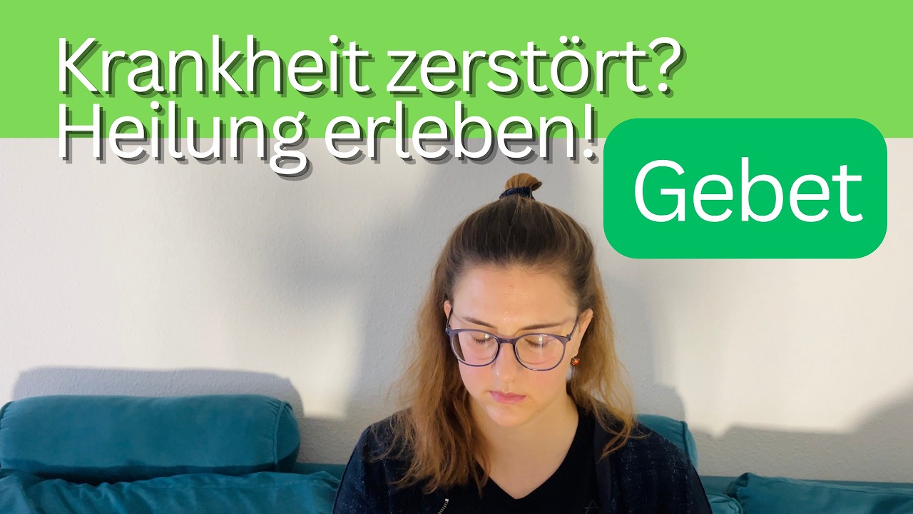 Lass dich von Gott heilen. Jetzt.
