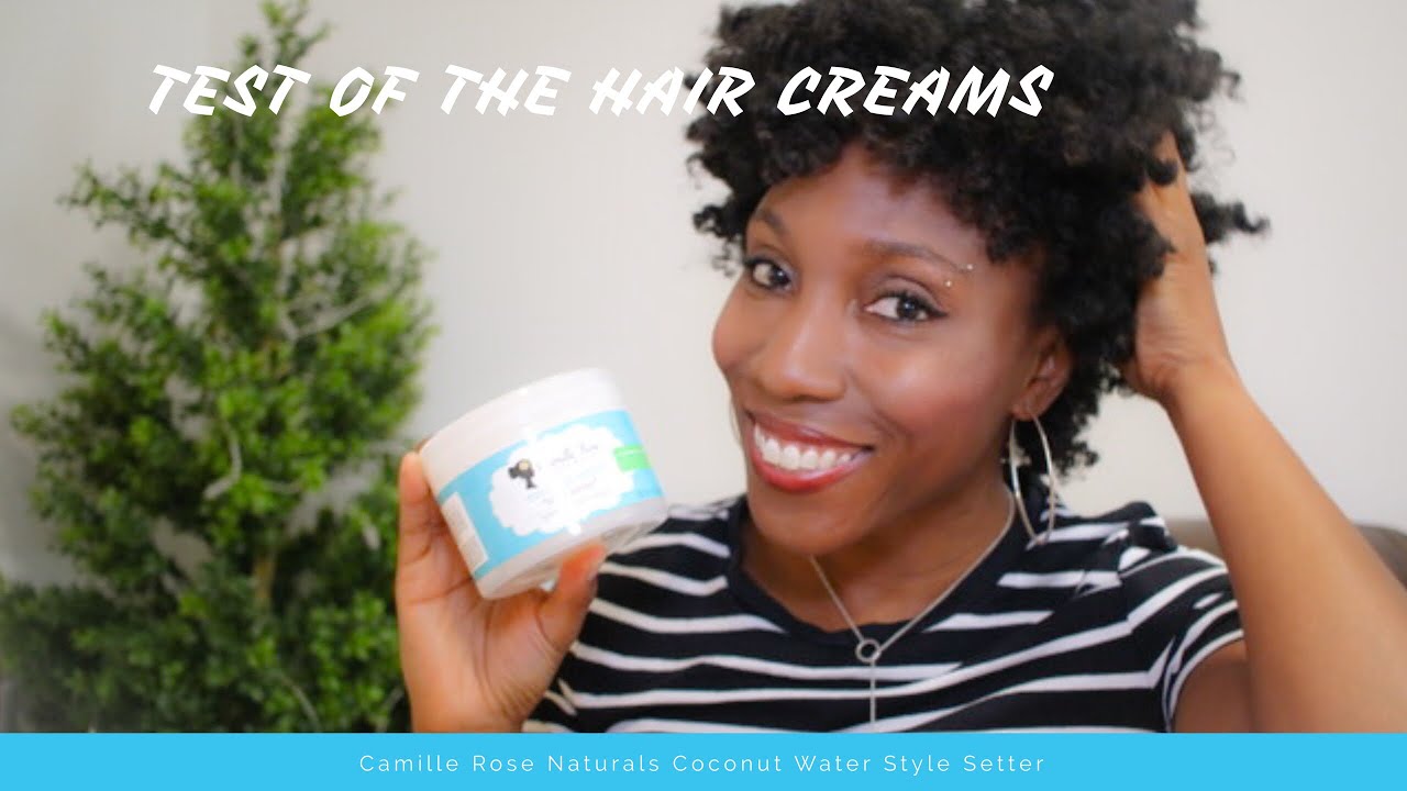 Test of the Hair Creams Vol 2:  Camille Rose Naturals Coconut Water Style Setter/Type 4 Natural Hair