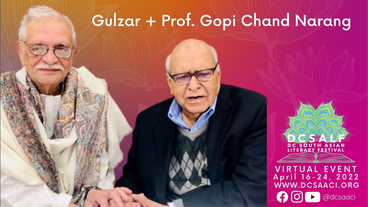 Gopi Chand Narang in conversation with Gulzar