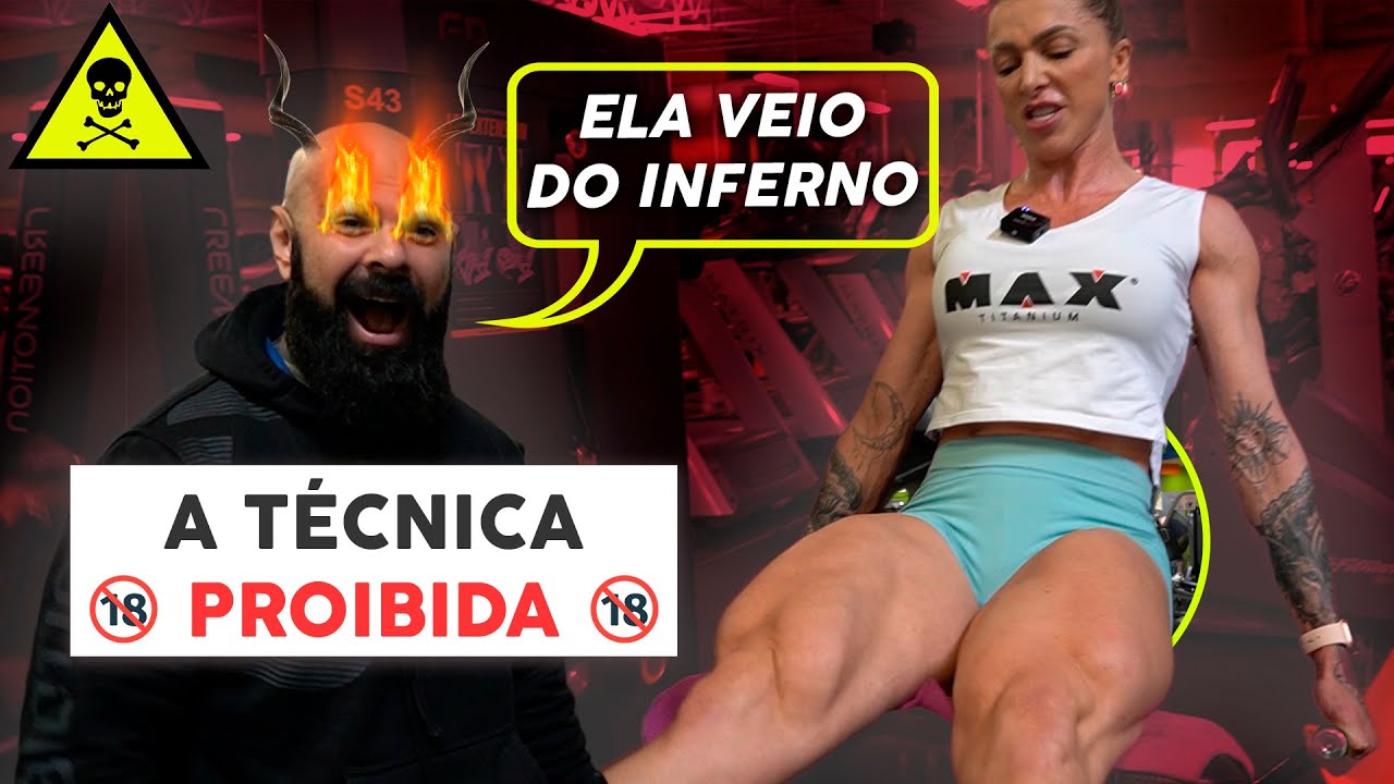 Técnica mais TERRÍVEL do mundo - QUADRICEPS, #coachrubens #angelaborges