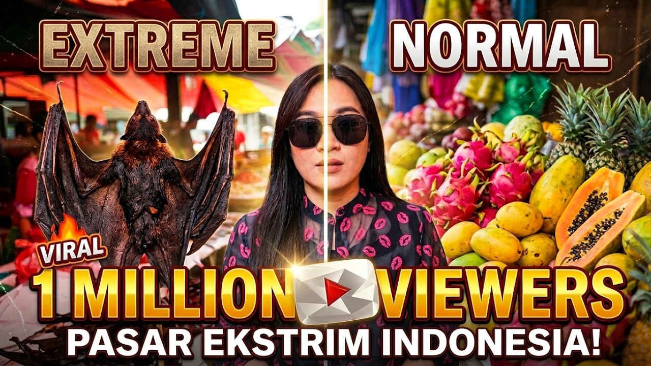 DUA PASAR EKSTRIM di SULAWESI UTARA!! | Manado Pe Carita TV