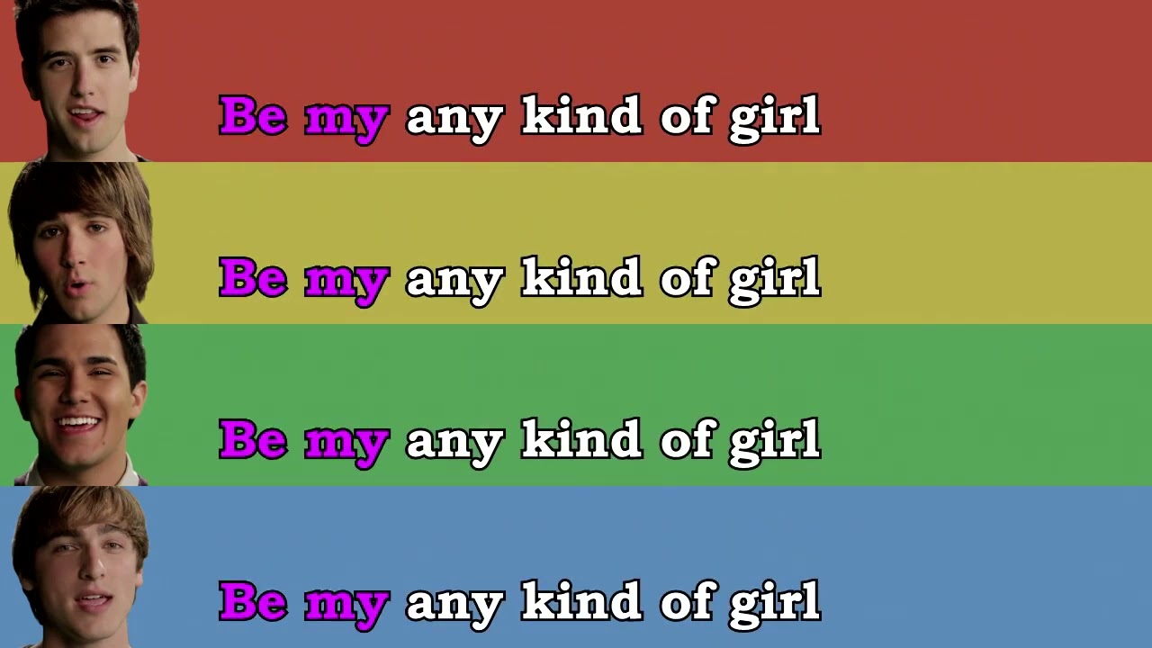 Big Time Rush - Any Kind Of Guy [Karaoke Group]
