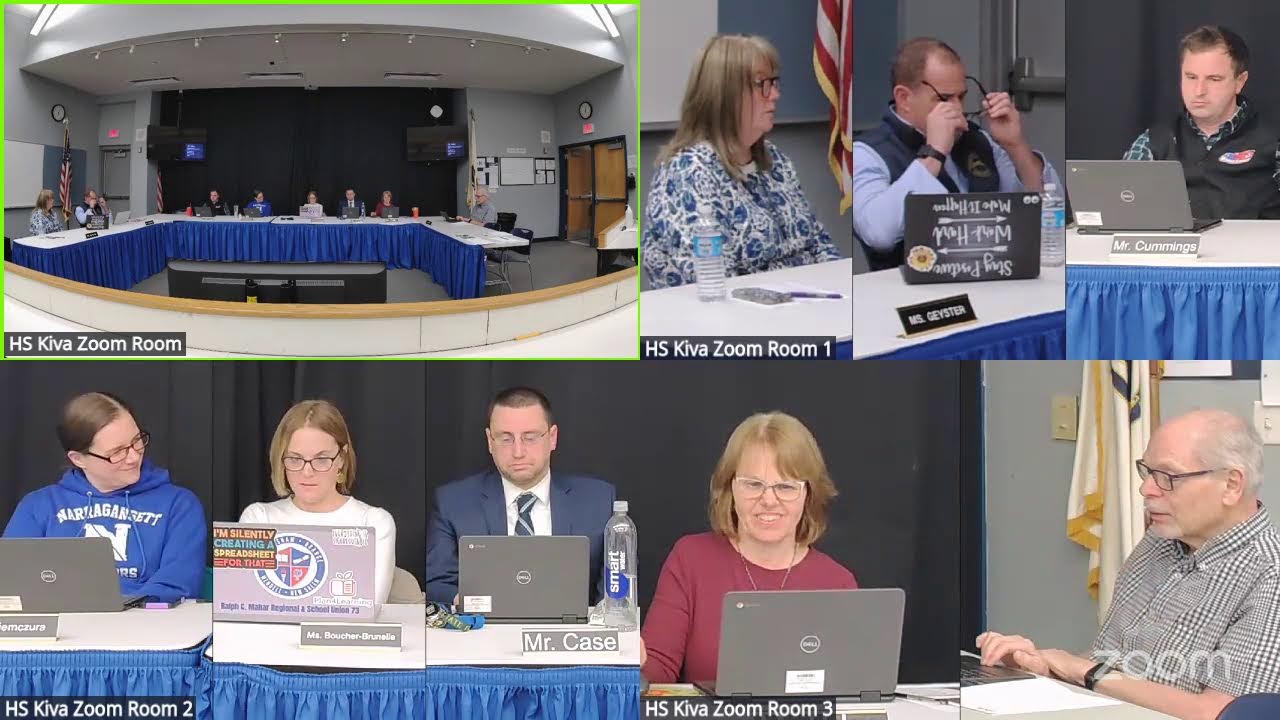 School Committee Meeting - Preliminary Budget Hearin