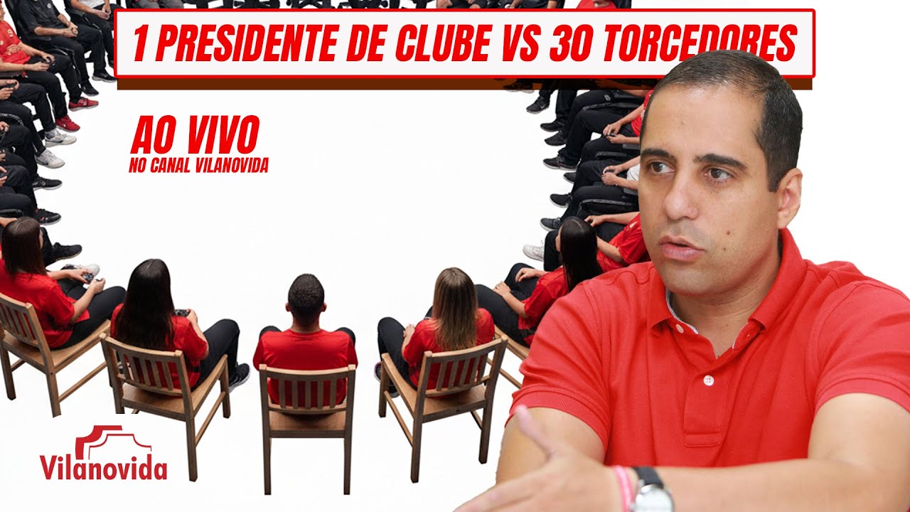 1 PRESIDENTE DE CLUBE VS 30 TORCEDORES | FT. HUGO JORGE BRAVO | VILA NOVA FC