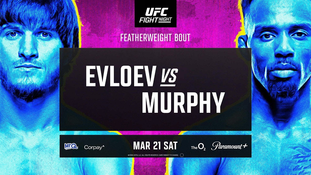 UFC Лондон: Евгений против Мерфи - 21 марта | Промо-ролик боя