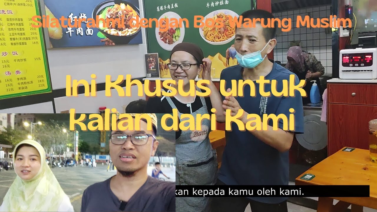 Bos Warung Xinjiyang Ngasih Oleh2 Untuk Bekal Puasa