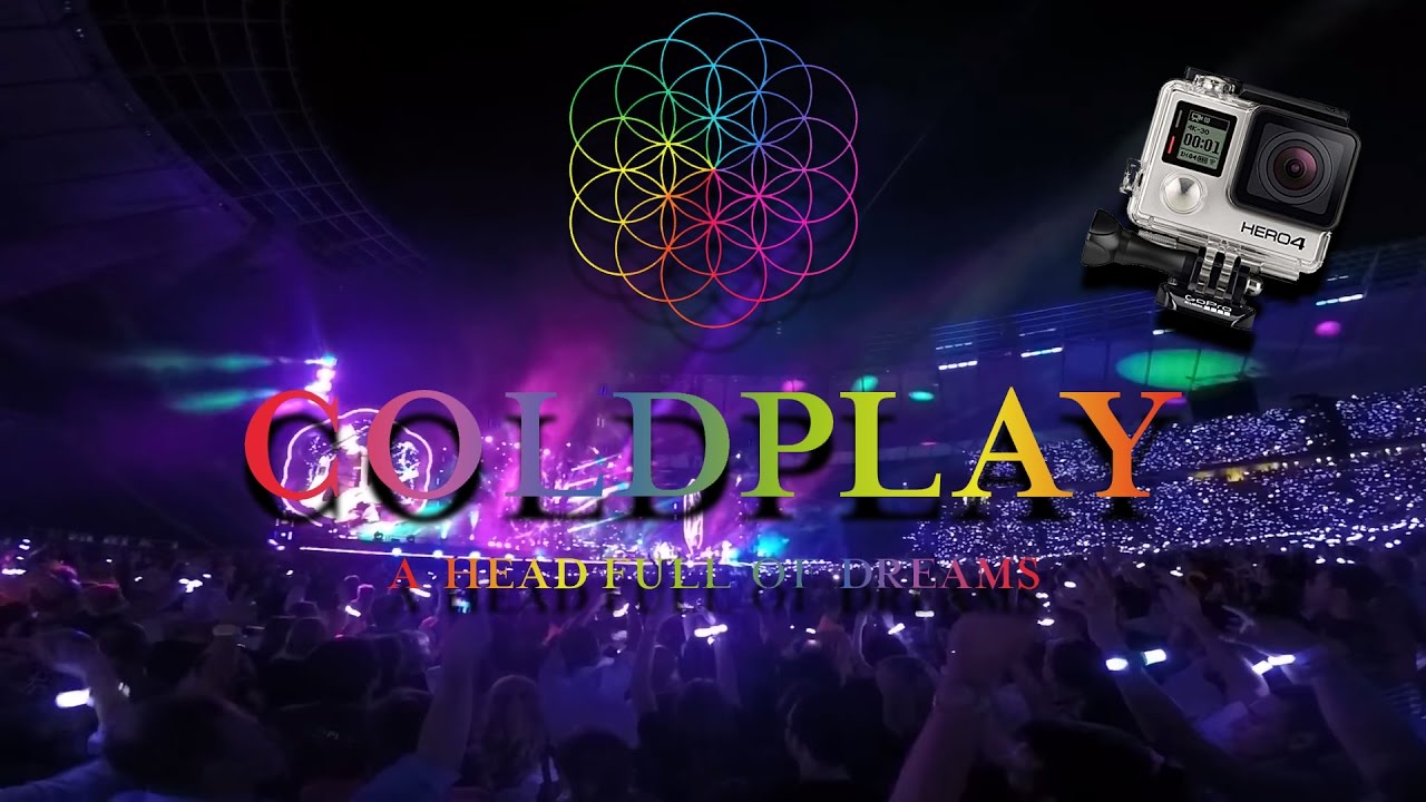 Coldplay -  A Sky Full Of Stars (Olympiastadion Berlin 29.06.2016) GoPro Hero 4 1080p 60fps
