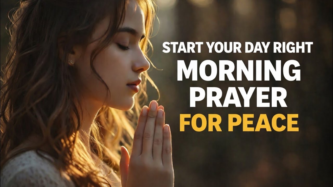 Start Your Day With God | Powerful Morning Prayer for Grace and Strength