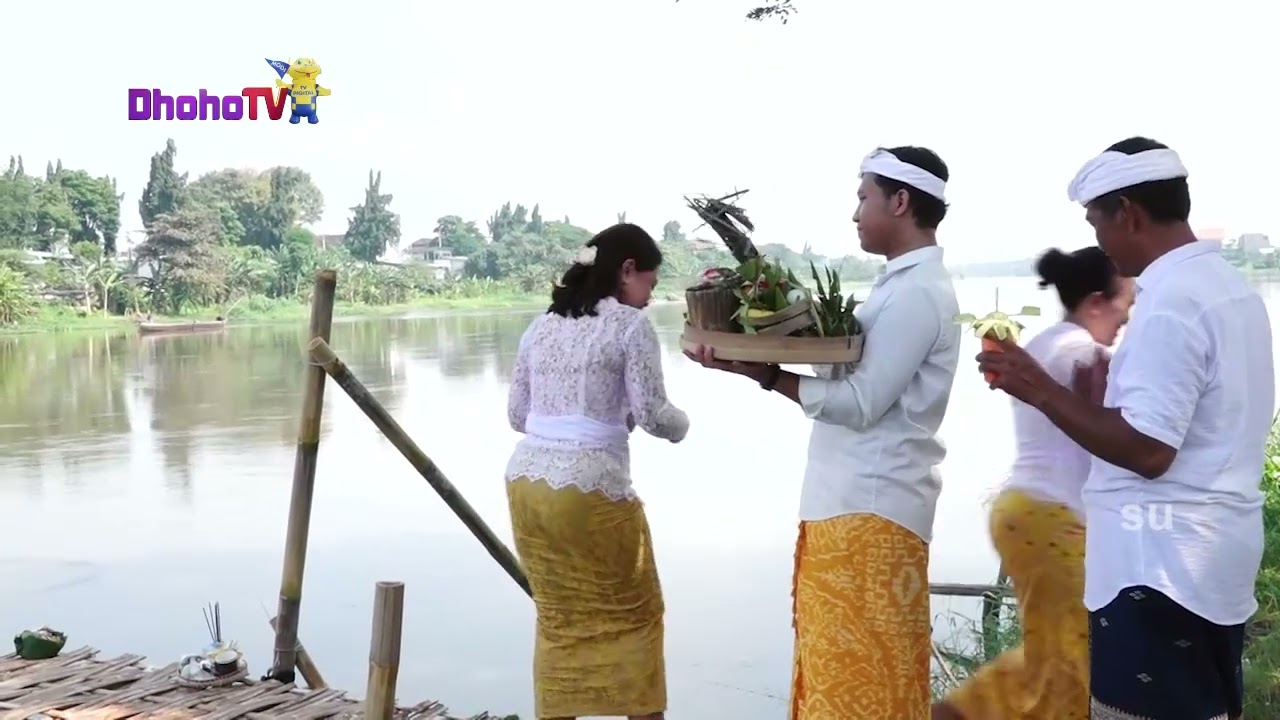 UPACARA MELASTI DAN LARUNG SESAJI NYEPI 1948 CAKA KOTA KEDIRI