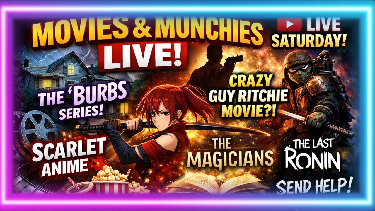 The Best Thing We Watched This Week LIVE! (The ’Burbs Series, Guy Ritchie Surprise + Anime Talk)