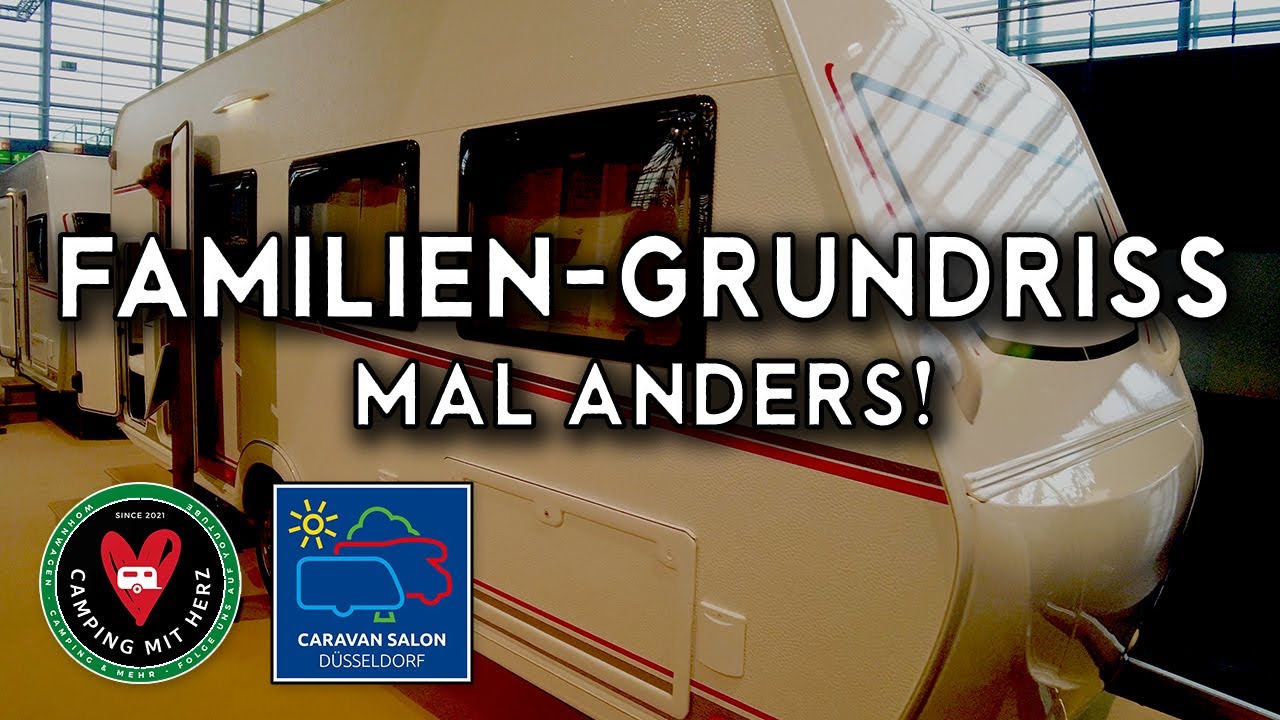 Bürstner Premio Life 490 TK - Der etwas andere Wohnwagen Grundriss - Familien-Wohnwagen