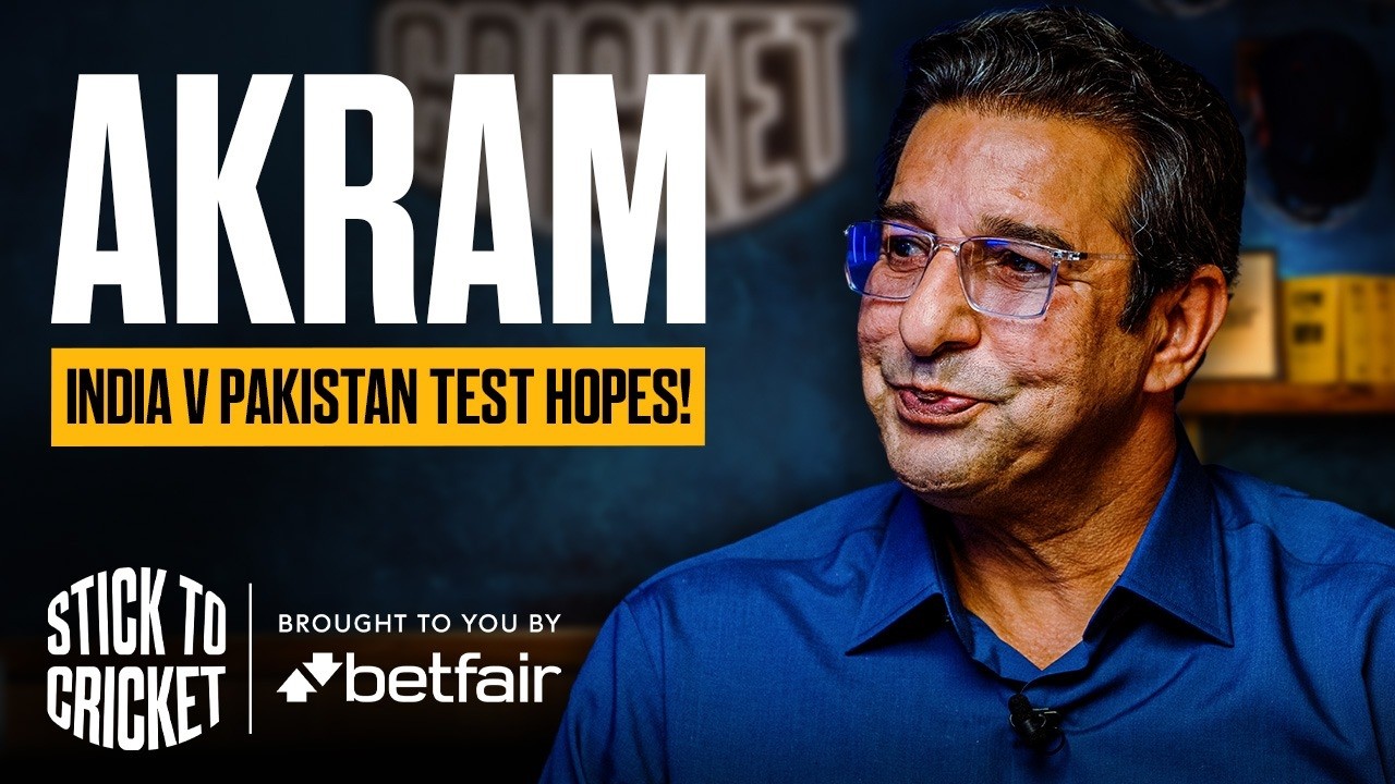 Wasim Akram: India v Pakistan Test Hopes & Playing Under Bumble | Stick to Cricket Ep 9