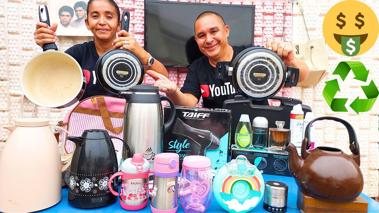PRODUTOS QUE VEM NO LIXO RECICLAVEL DE MARINGÁ-PARANÁ