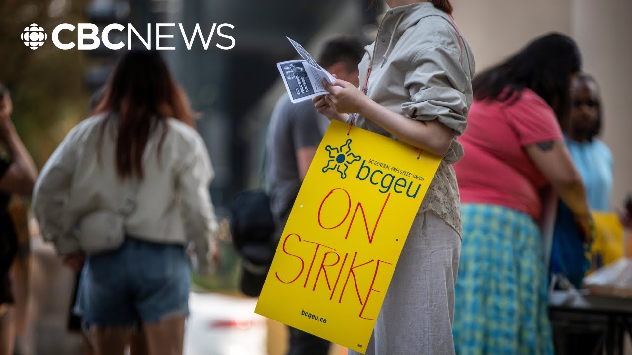 BCGEU escalates job action as strike over wages enters 3rd day