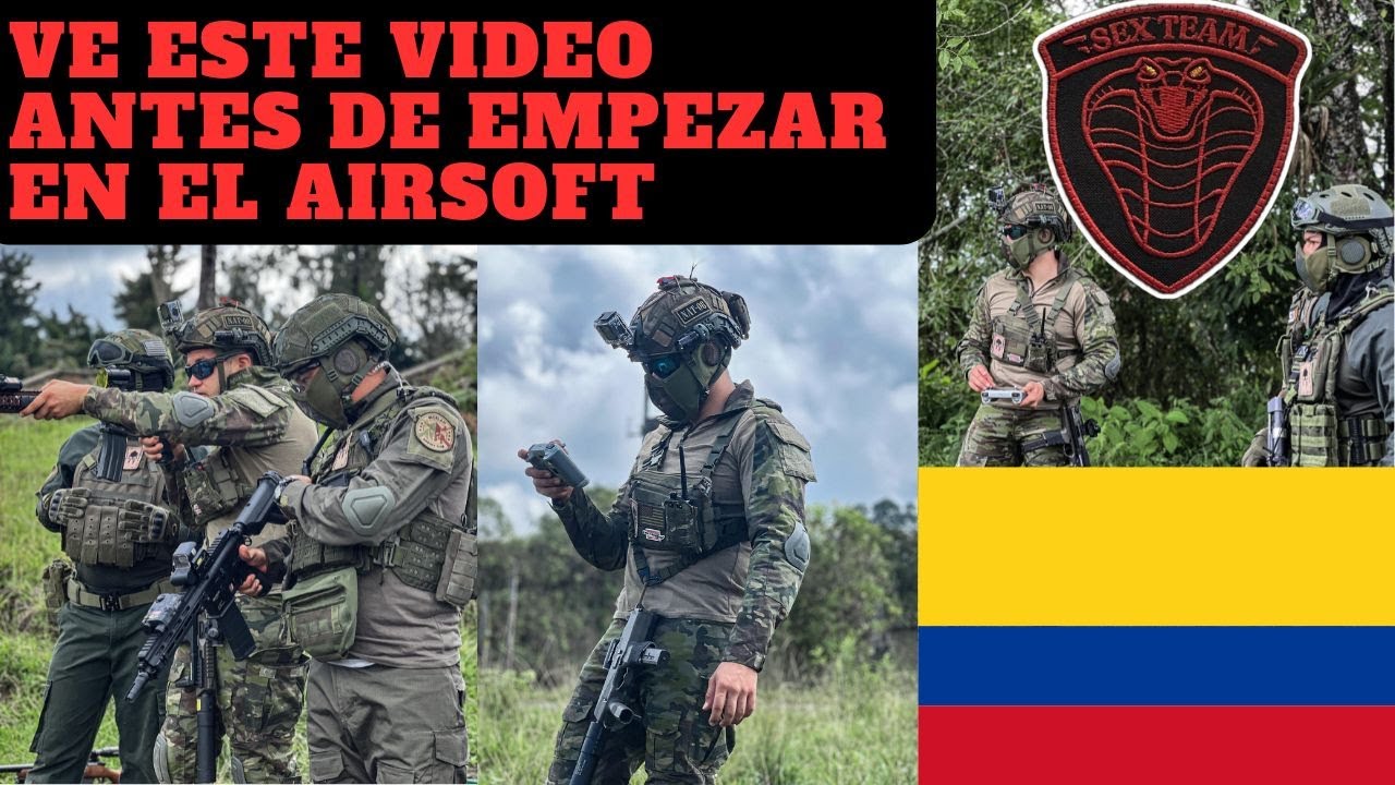 QUE NECESITO PARA PRACTICAR AIRSOFT EN COLOMBIA  2024 / BÁSICO #airsoftcolombia