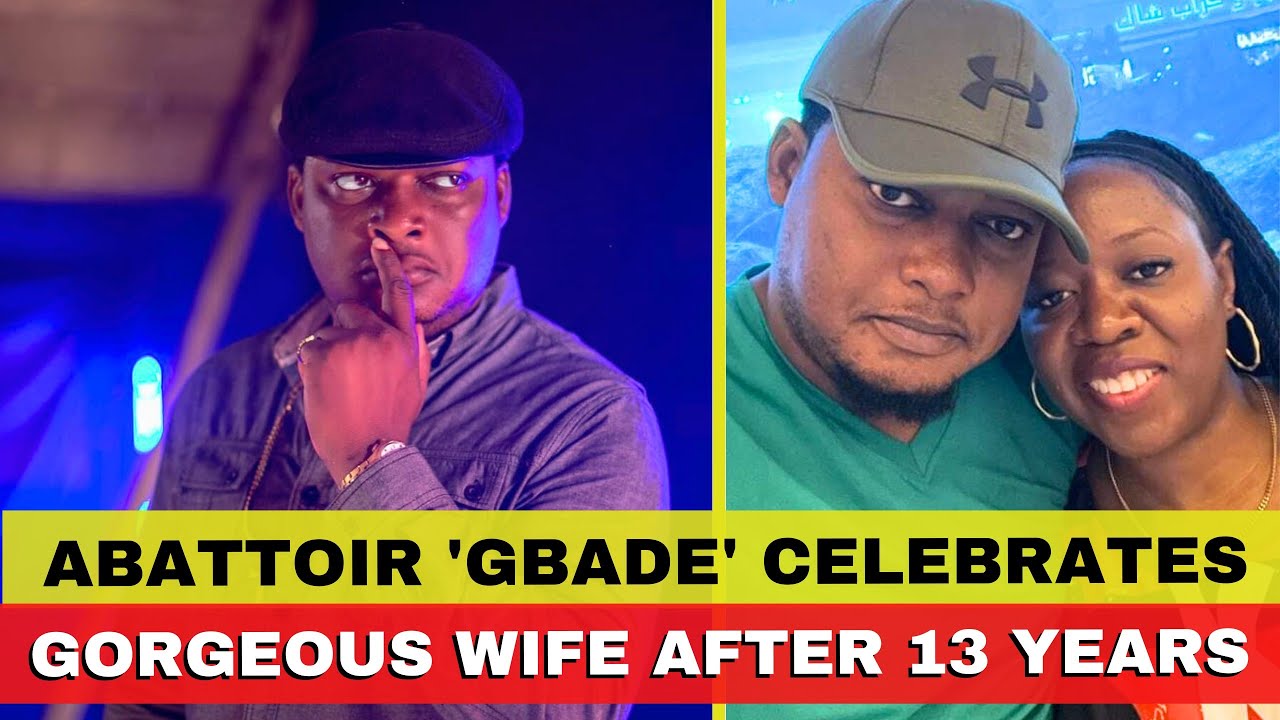 I Love You With Every Fiber... - Abattoir 'Gbade' Celebrates Beautiful Wife