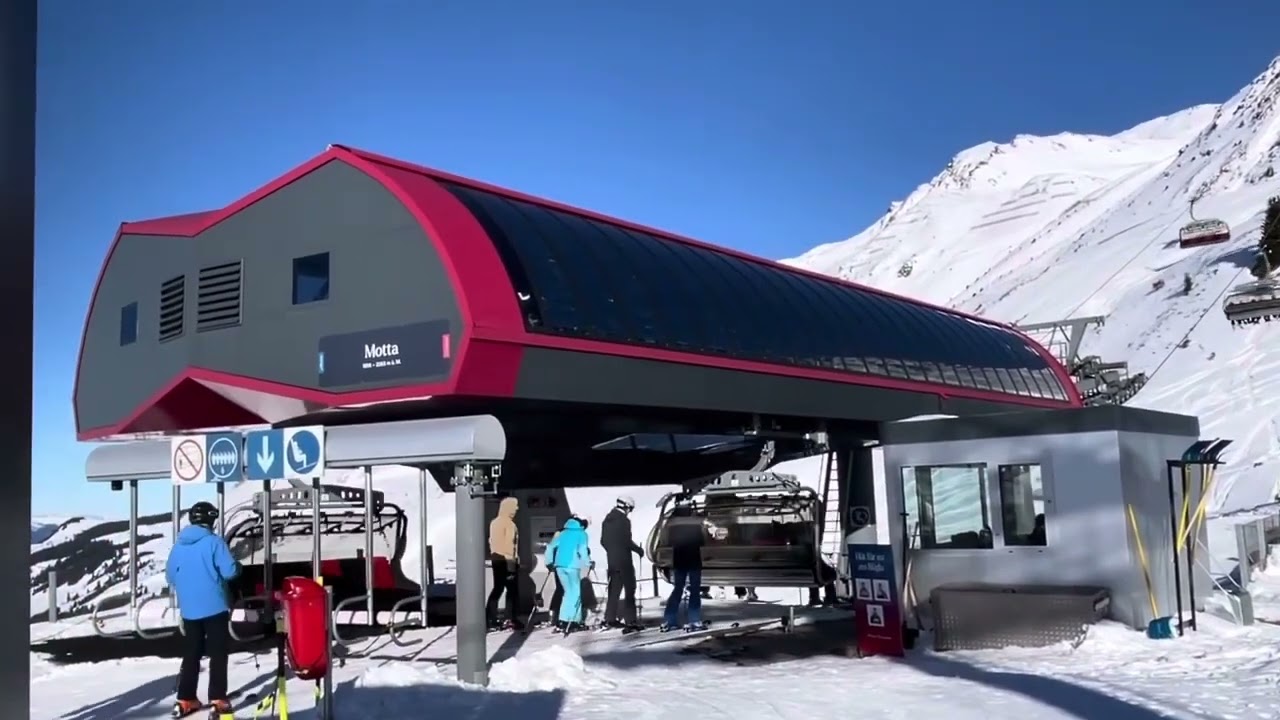 Arosa Lenzerheide 6er Sesselbahn Motta.