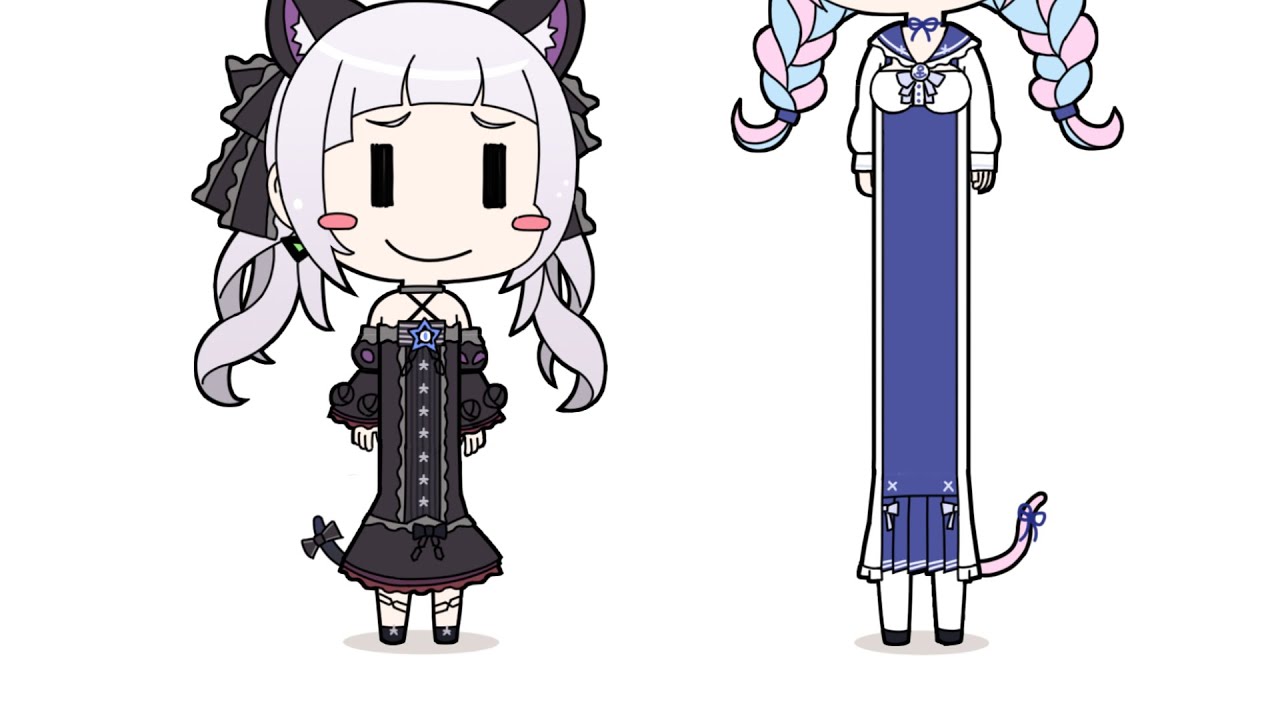 【手描き】脳死トークが止まらない湊あくあと紫咲シオン【ホロライブ切り抜き/紫咲シオン/湊あくあ】