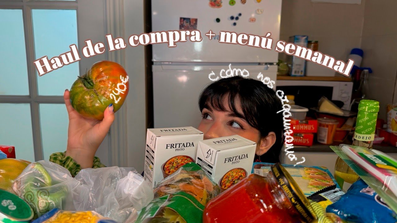 240&euro; de compra y C&Oacute;MO llegar a fin de mes con un MEN&Uacute; NUTRITIVO ⭐🍅🥑🍊