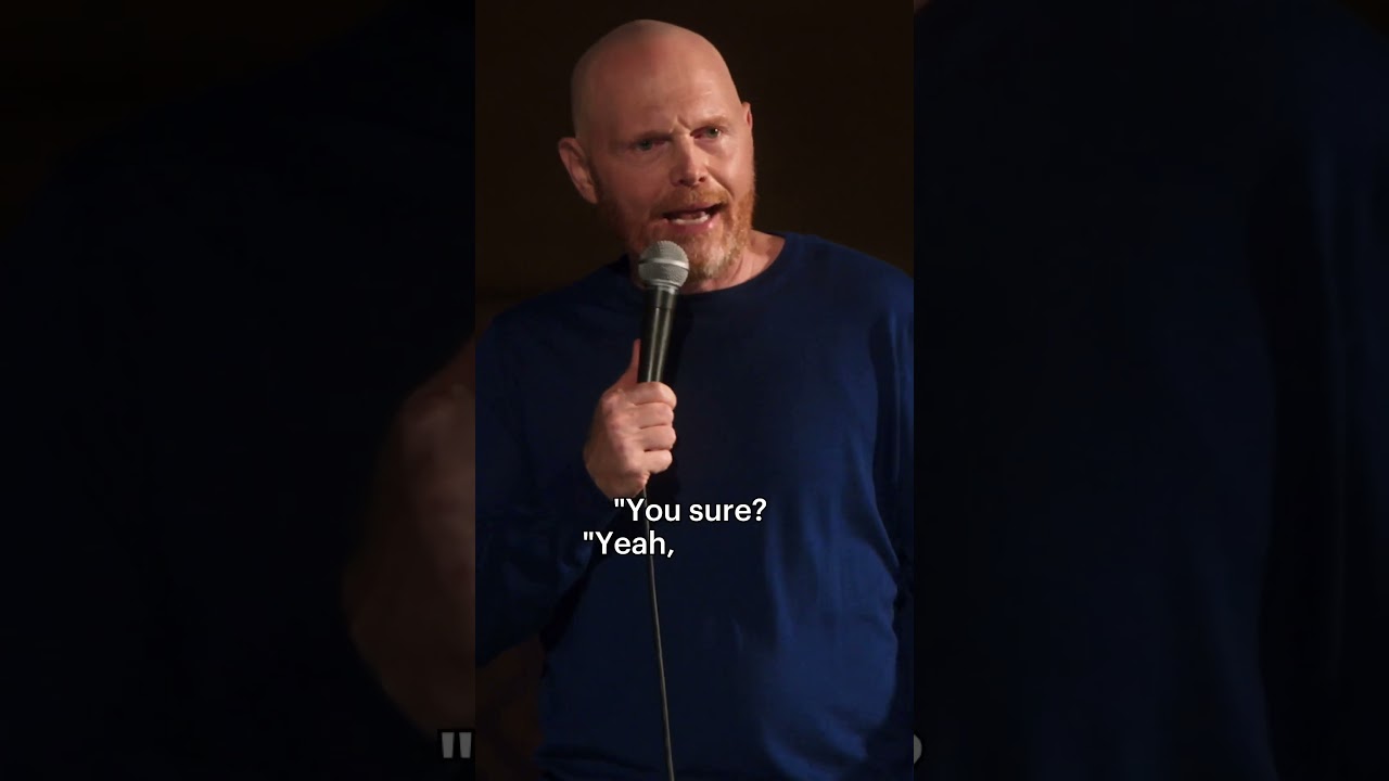 Men are allowed to have two emotions. #BillBurr #Comedy #Hulu
