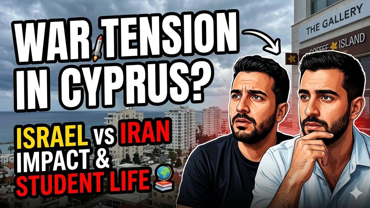 USA–Israel vs Iran War Impact 🇨🇾 | Cyprus & Indian Students Life + Work + Foody Delivery Season #war