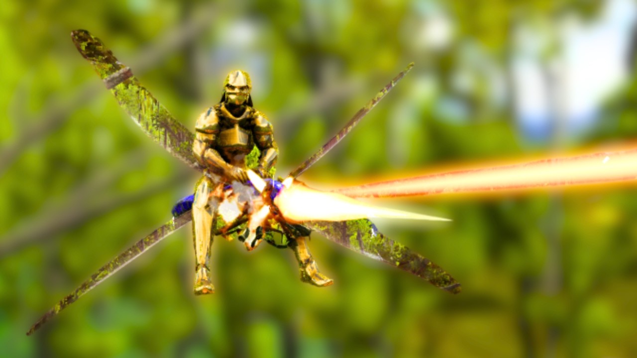 TRANSFORMEI A MEGANEURA EM UMA MINIGUN! ARK OMEGA #19