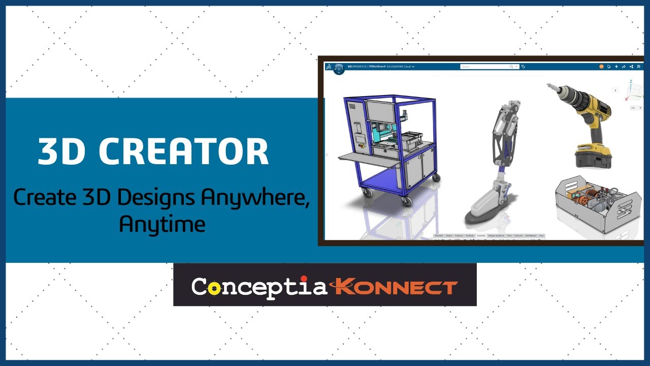 3D Creator - Create, Collaborate and Innovate with 3D Creator #3dexperienceworks #3dexperience