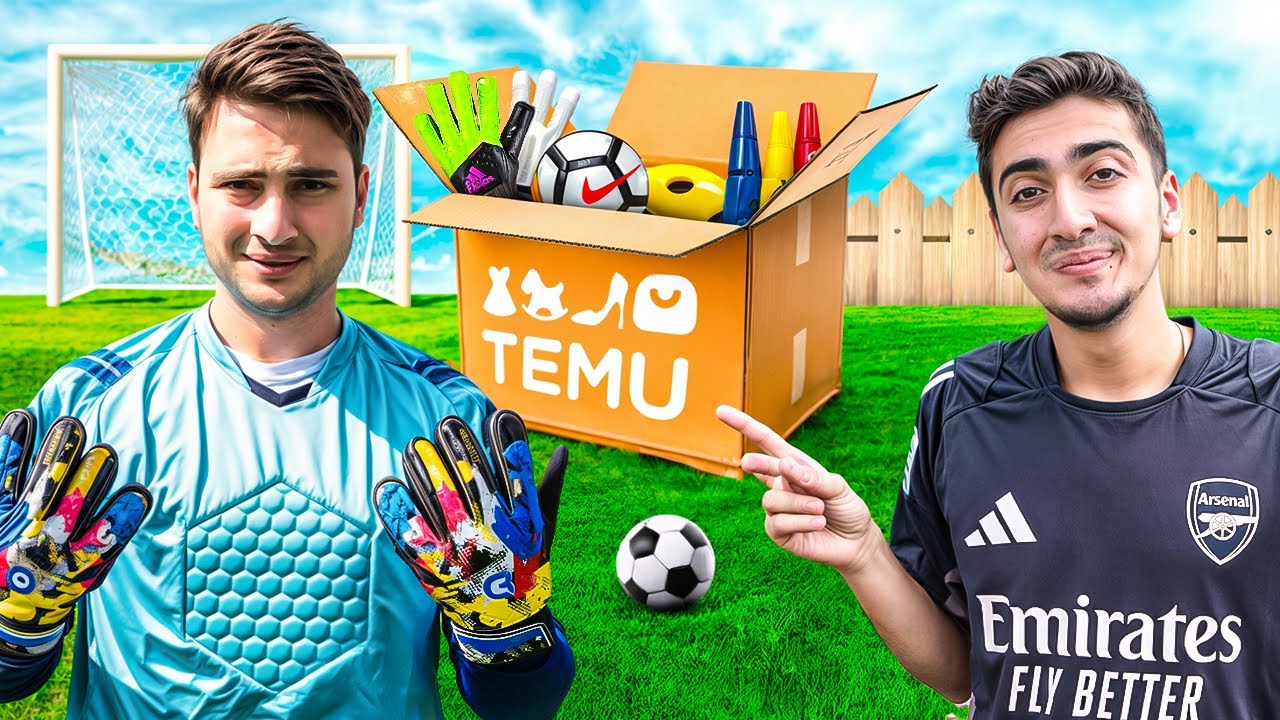 TEMU’dan FUTBOL HEDİYELERİ ALDIM! w/@emirivriv