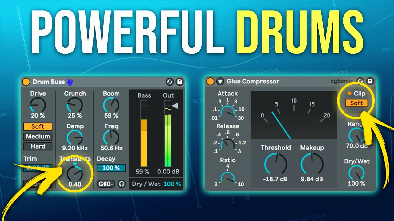 How to Make Your Drums Punch Hard in Ableton 12