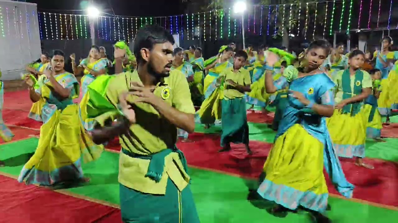 காராள வம்சம் கலைக்குழு வள்ளிகும்மி ஆட்டம் கள்ளப்பாளையம்