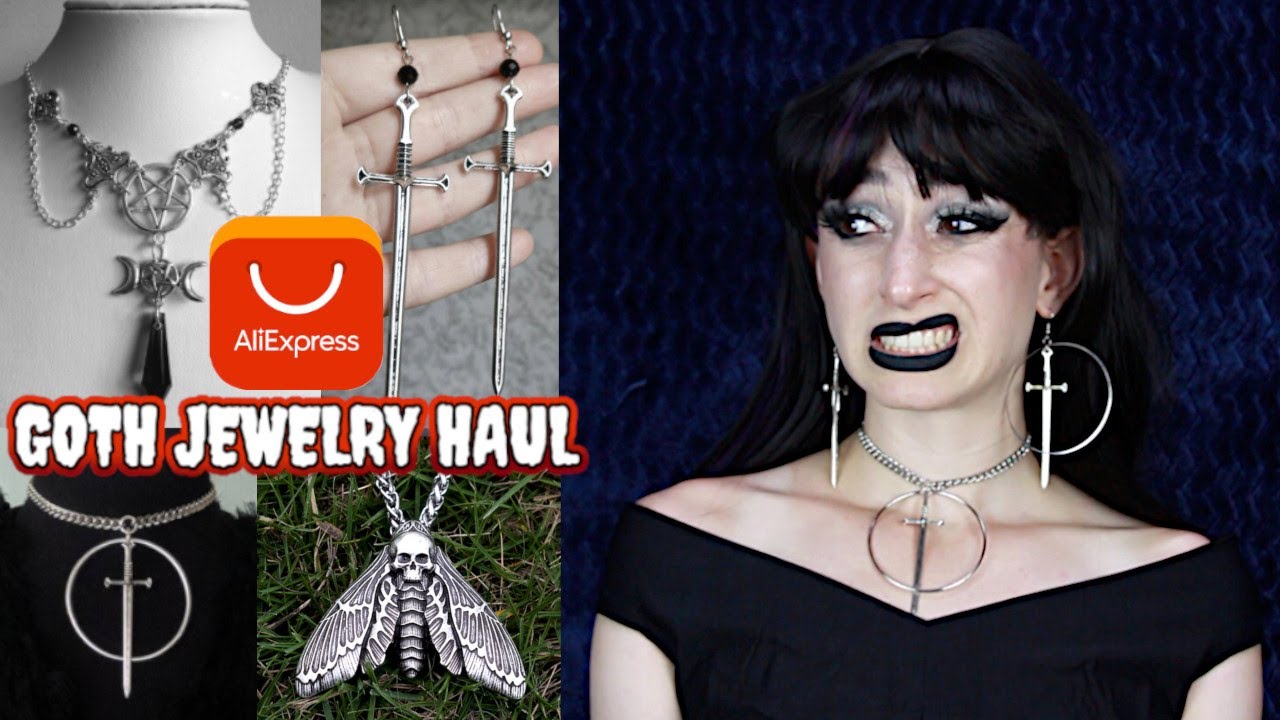 ГОТИЧЕСКАЯ/АЛЬТЕРНАТИВНАЯ ЮВЕЛИРНАЯ ПОКУПКА С ALIEXPRESS 💀