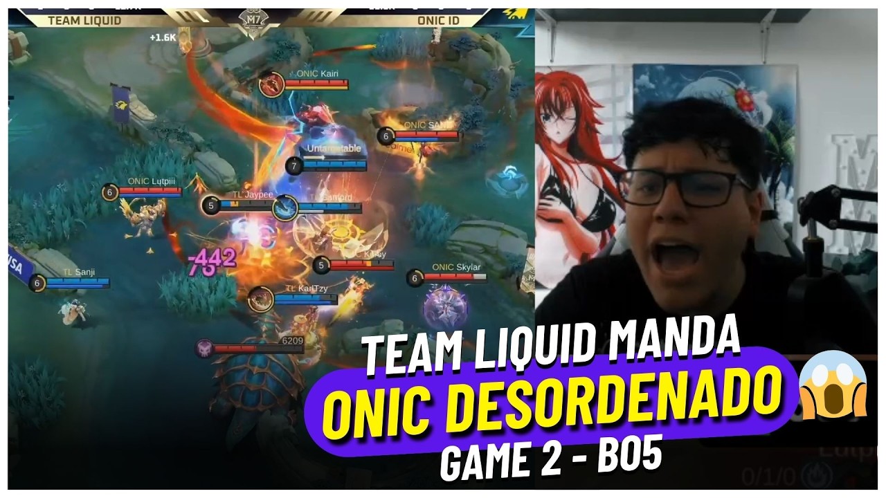 LA PARTIDA SE SALIÓ DE CONTROL ANTES DE LO ESPERADO 😱 | ONIC VS TEAM LIQUID - PARTE 2