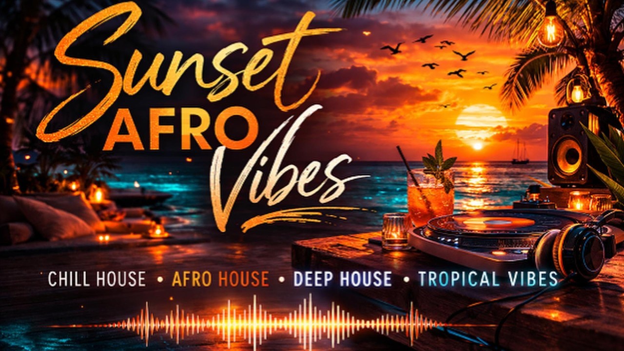 Afro House Sunset Mix 2026 🌅 Chill & Relax Beats | Tropical Vibes