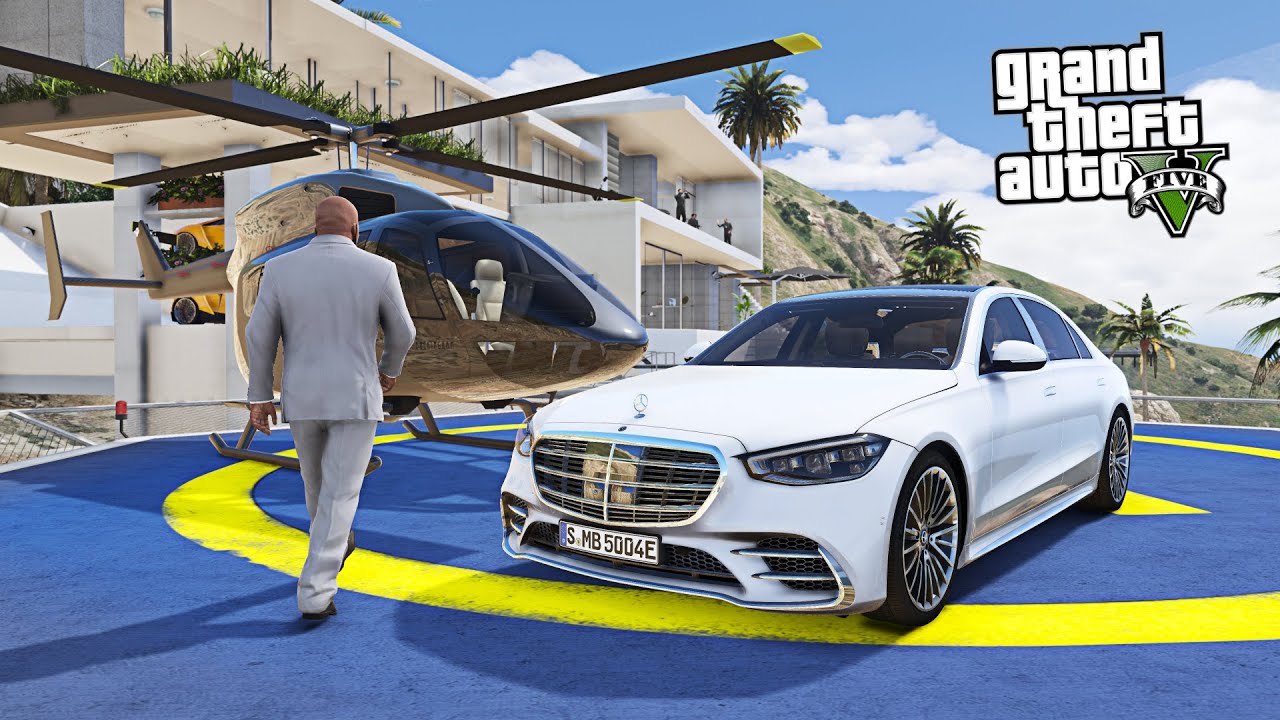 GTA 5 - DANS LA PEAU D'UN MAFIEUX 10 ! Manoir secret, voitures de luxes et r&egrave;glement de compte