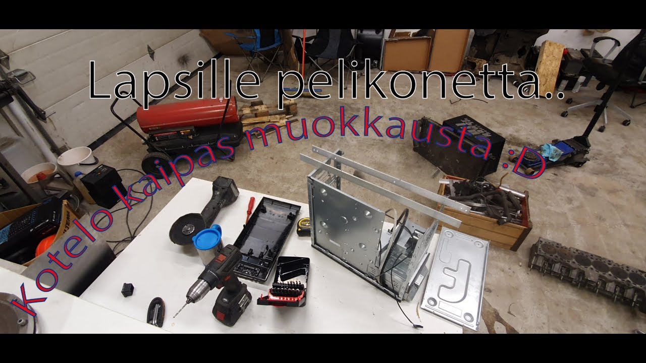 Lapsille pelikonetta