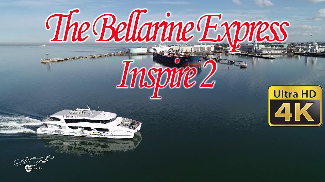 BELLARINE EXPRESS, Victoria, Australia (drone ship chase)