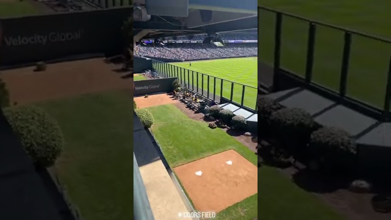 Coors field visiting bullpen is a must see.