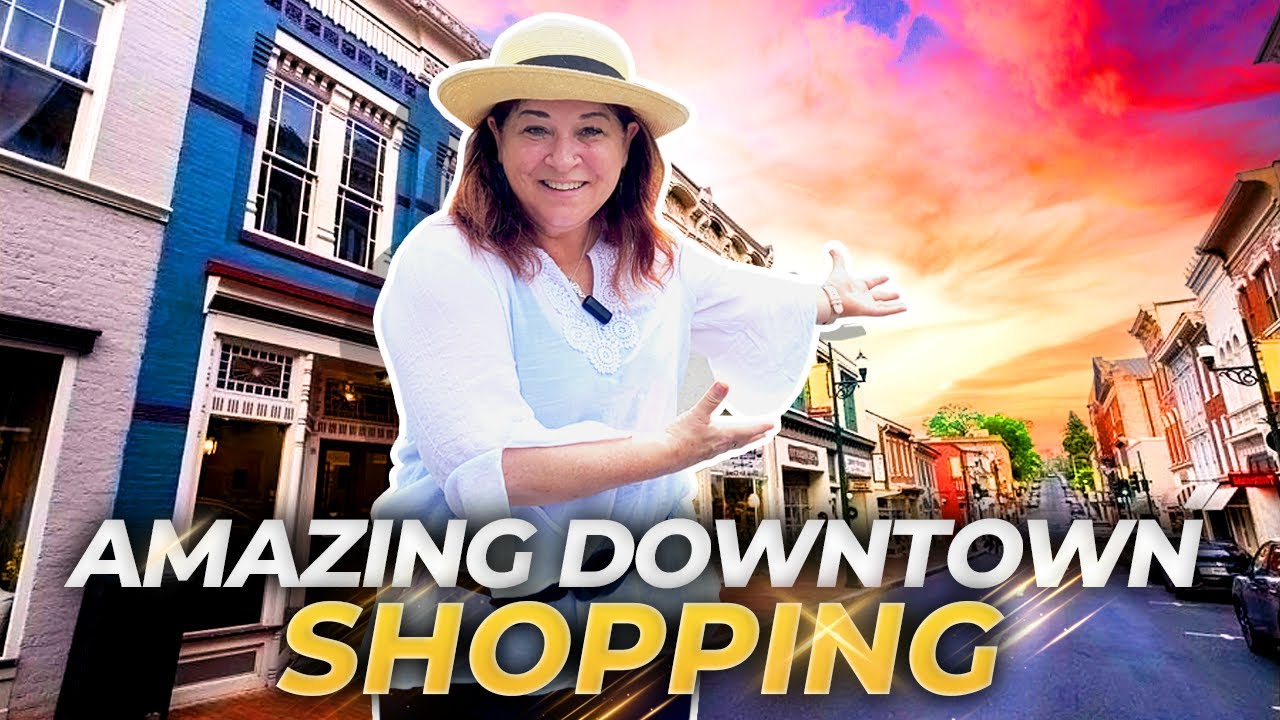 DOWNTOWN SHOPPING: Living In Staunton VA Shopping [Part 1] | Moving To Staunton Virginia | VA Homes