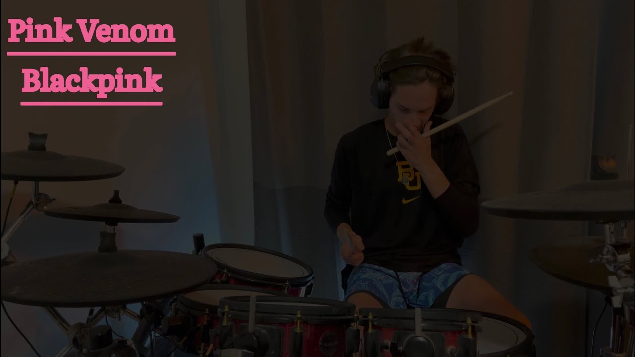 BLACKPINK - Pink Venom | Drum Cover • Caleb Ferguson