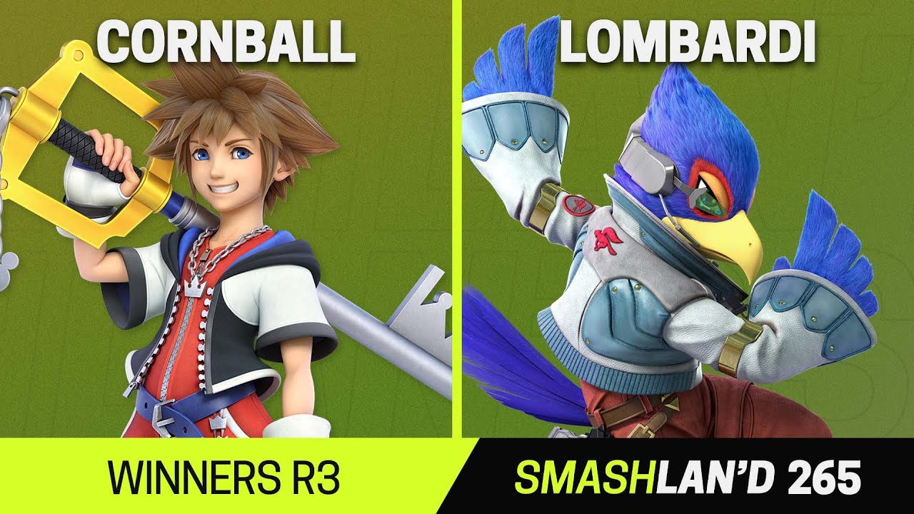 SmashLAN'd 265 Winners R3 - Cornball (Sora) vs Lombardi (Falco) - SSBU Tournament