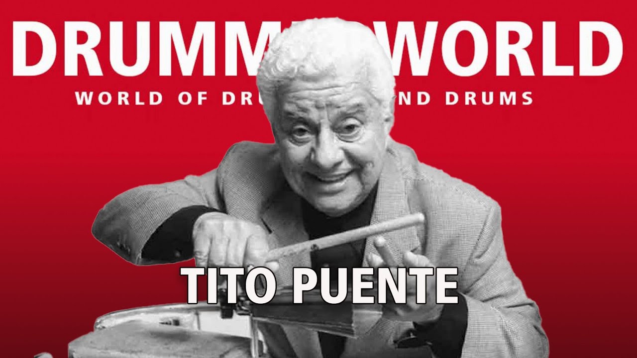 Master Of The Timbales: TITO PUENTE -  #titopuente  #latin  #percussion #drummerworld