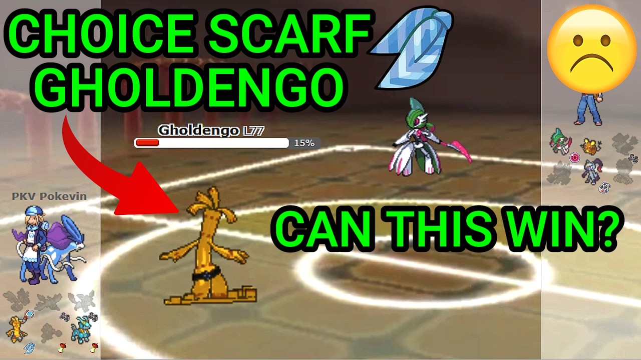 Scarf Gholdengo Is So Good! (Pokemon Showdown Random Battles) (High Ladder)